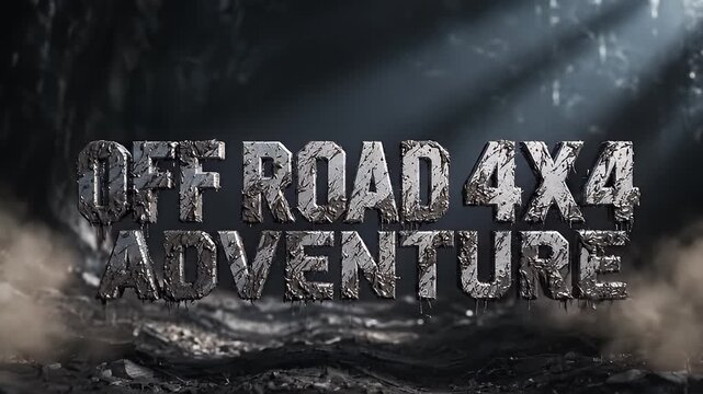 Off Road 4x4 Adventure Vehicle.