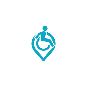 Accessibility Location Icon A Symbol of Inclusive Navigation and Support.