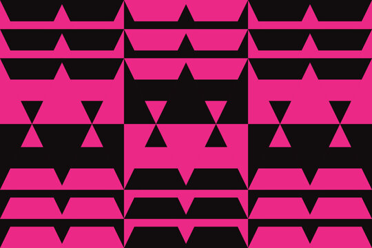 Red Colors Triangle Shapes and Designs Geometric Pattern Abstract Background Geometric Background