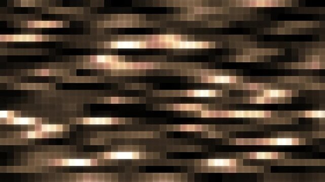 4k abstract halftone block band  with glitch breaks and sparse noise on black background texture