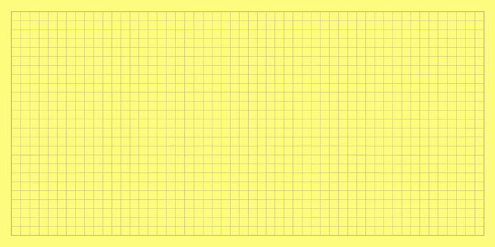 Pale yellow graph paper background with a consistent grid pattern