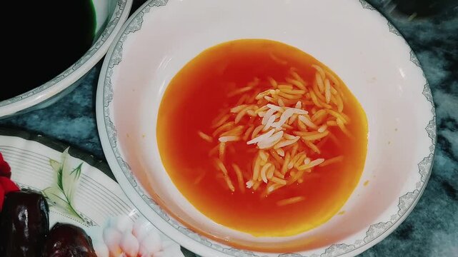 Authentic Mutanjan Zarda Rice Coloring Techniques Demonstration