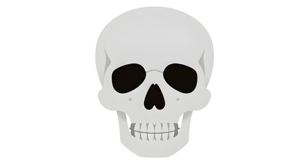 Fototapeta premium skull, skeleton, bone, bones, cranium, head, anatomy, human, death, dead, horror, spooky, scary, halloween, gothic, dark, macabre, creepy, evil, danger, toxic, poison, pirate, symbol, icon, illustrati