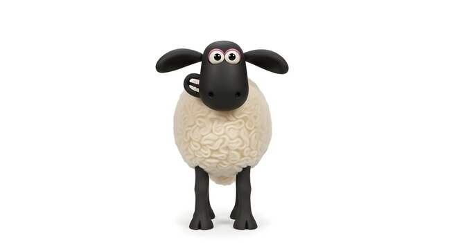 Shaun the sheep cartoon character image