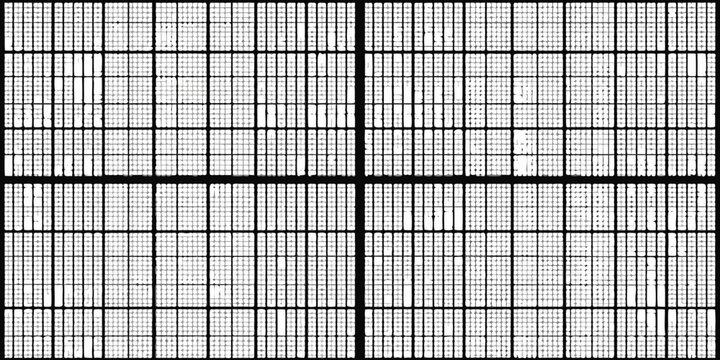 Abstract grid pattern with variations in cell density and a slight wave