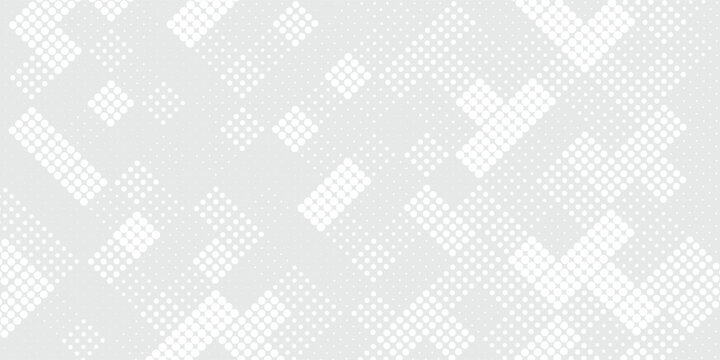 Abstract background with white checkered halftone dot patterns.