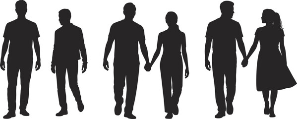 Vintage sailing ship silhouettes collection, classic pirate boats on ocean waves, nautical vector illustration set for maritime design, travel, history, and adventure themes © Hello there