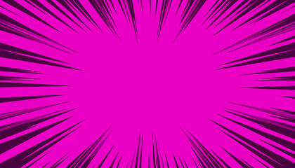 Sunbeam pink explosive comicbook cover background © iPood