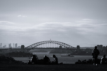 Fototapeta premium sydney harbour bridge