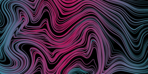 Obraz premium Abstract background of topographic map. Contour map. 3D Topographic map. Valleys and mountains. Geography concept. Wavy backdrop. 3d vector.