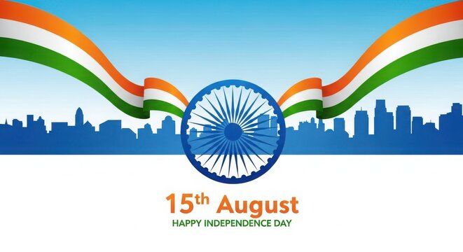 India independence day celebration background