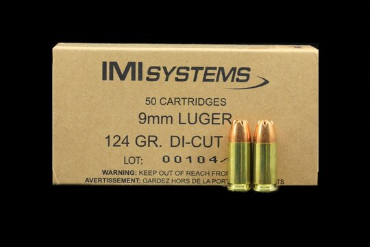 IMI Systems brand bullet cartridges from Israel Military Industries
