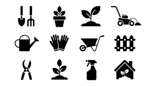 Black water droplets arranged in a grid pattern on a plain background