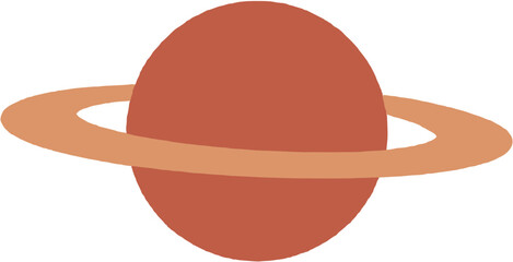 ringed planet icon © 원미 김