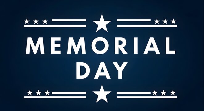 Memorial day tribute to fallen heroes and patriots