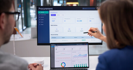 Warehouse Inventory Specialist Monitors Supply Chain Automation