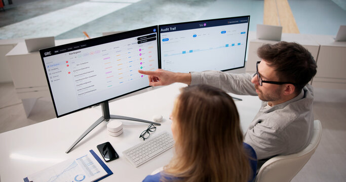 Governance Team Members Collaborate
