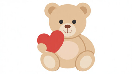 Obraz premium A simple black teddy bear sitting upright with arms and legs spread out Vector