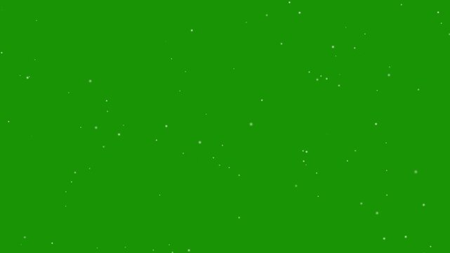 Dust Particles Overlay Green Screen Loop | Floating Cinematic Particle Background.