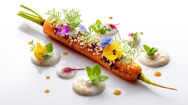roasted heritage carrot with cumin yogurt