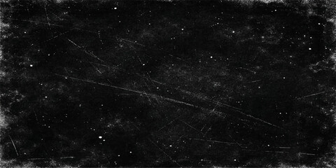 A cosmic starfield of black and white stars and snow swirls through the dark universe like an abstract nebula of bright motion and starry particles © MdRifat