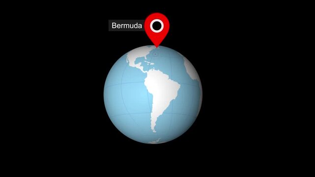 Bermuda Map Pointer with Global Context