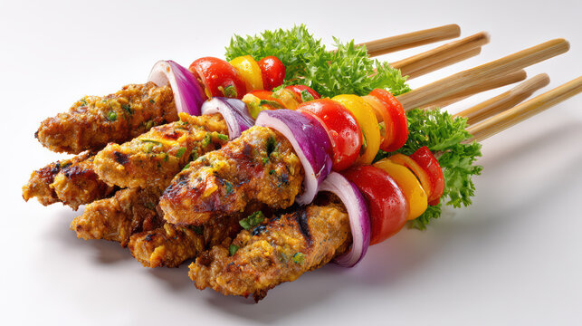 indonesian sate lilit minced fish satay