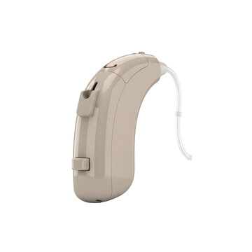 Discreet Completely-in-Canal CIC Digital Hearing Aid, Enhancing Auditory Assistance.