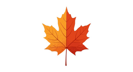 Fototapeta premium Colorful maple leaf closeup detail.