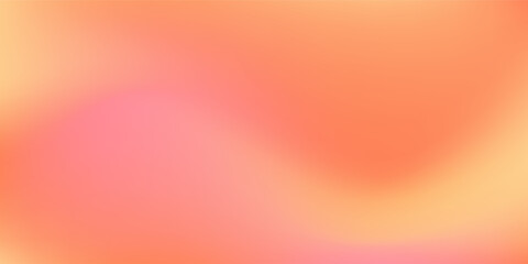 Blurred color gradient background, abstract orange grain gradation texture, vector soft peach noise texture blur abstract background © Ida