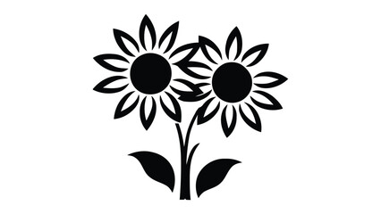 Naklejka premium sunflower, flower, natural sunflowers, spring