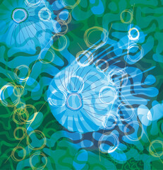 underwater, coral reefs, fish, sea animals, crabs, mermaid, sea shells, octopus, plants, ocean, sea weed,  © Joymaker