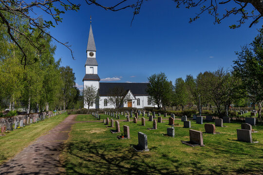 Kirche von S&auml;rna, Dalarnas l&auml;n, Schweden