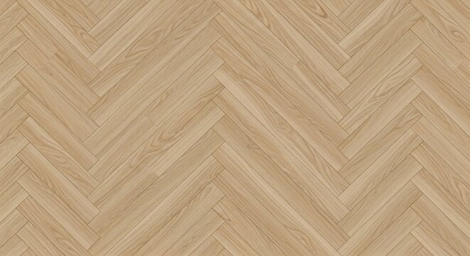 Seamless Herringbone Wood Flooring Texture Pattern.