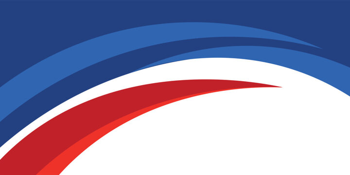 arri&egrave;re-plan abstrait banni&egrave;re d'entreprise avec d&eacute;grad&eacute; rouge et bleu.eps10