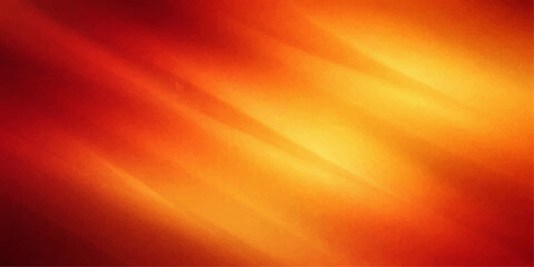 Obraz premium Abstract orange and red background with glowing light rays and bright fiery texture design