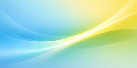 Fototapeta premium Abstract blue and colorful background with smooth waves and flowing lines design