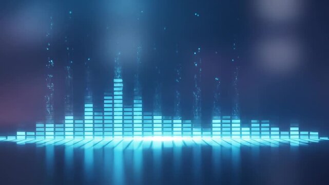 Dynamic Audio Visualization - A Symphony of Light and Sound.