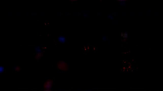 4K Intense Red Ink Burst and Liquid Explosion Overlay Background