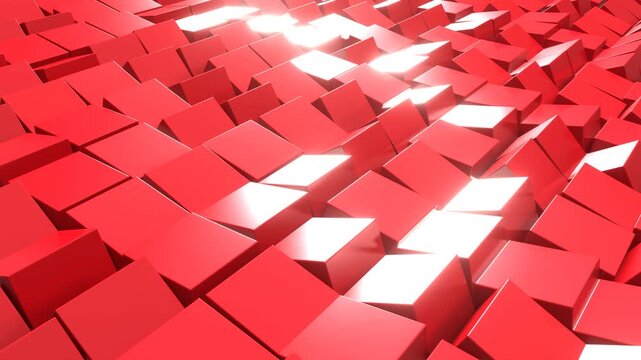 Abstract Dynamic 3D Cubic Grid Pattern

Dynamic 3D geometric cube grid background.
