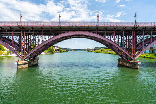 Scenic summer sight in Maribor, beautiful town in Lower Styria region. Slovenia, Europe.
