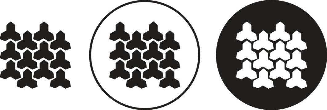 Brick paver icon. flat illustration of vector icon for web UI UX