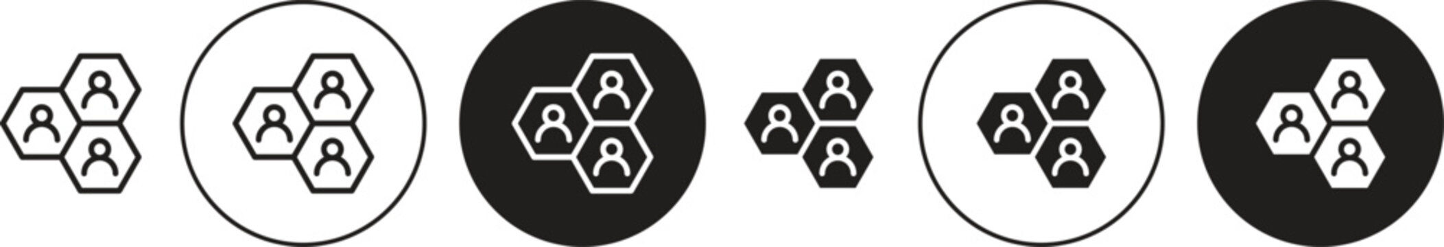 Customer segment icon. flat illustration of vector icon for web UI UX