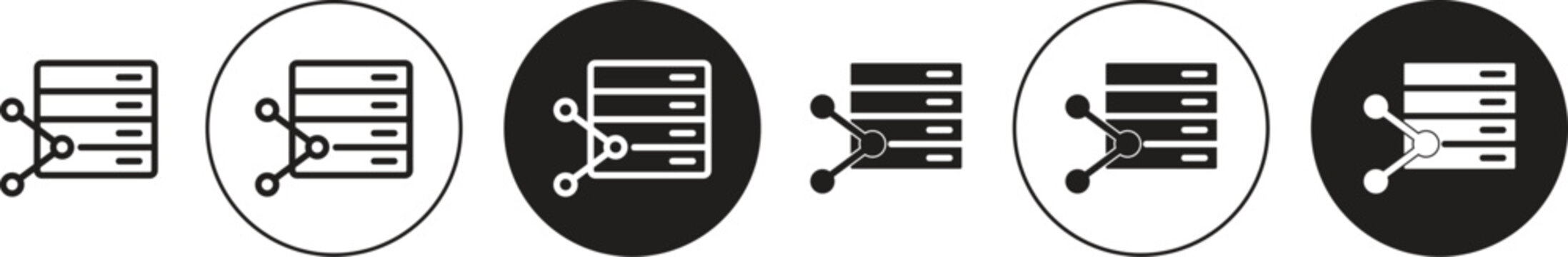 Data share icon. flat illustration of vector icon for web UI UX