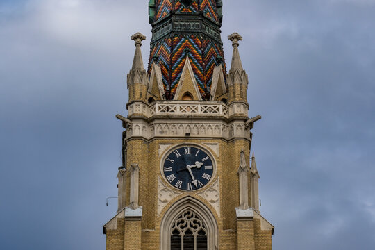 Historic church at Freedom Square Trg Slobode Novi Sad