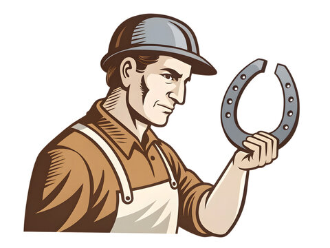 man with a hammer and chisel