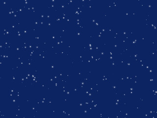 Abstract Starry Sparkle Pattern Dark Cosmic Texture © iushakovsky