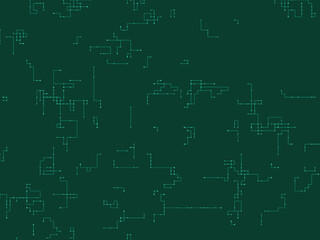 Obraz premium Futuristic Circuit Board Mesh Tech Innovation Template