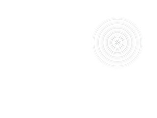 Fototapeta premium Concentric Circles Ripple Pattern Abstract Background Vector