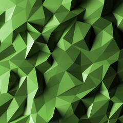 Abstract triangle Low Polygon background wallpaper texture 3d render 